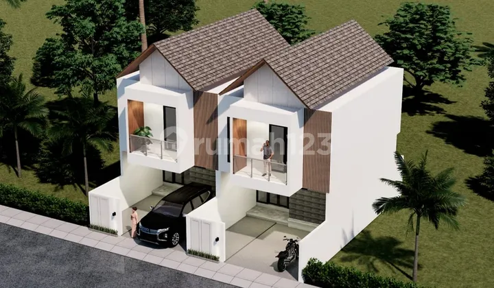 Rumah Modern 3br Di Renon Bpf1587 2