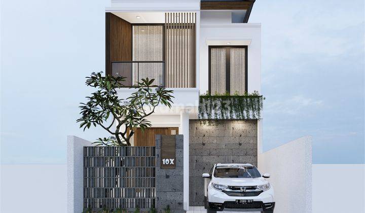 Rumah Modern 2 Lantai di Cargo Denpasar Utara BPF1371 2