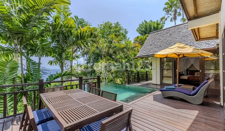 Bpf1759 Villa Mewah 3 Kamar Tidur di Karma Kandara Resort dengan Infinity Pool & Pemandangan Laut
