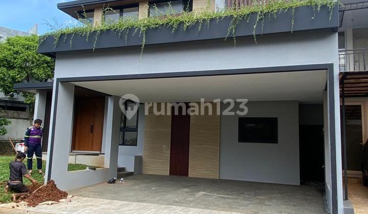 Dijual Rumah Huk Minimalis Modern BSD ICON Verdant Ville 