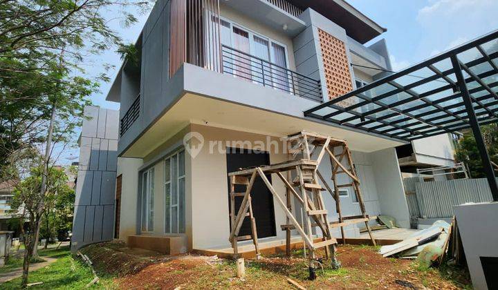 Rumah Mewah Bangunan Mandiri Baru Jadi 2,5 Lantai Furnished Bsdcity  2