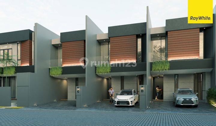 Dijual Rumah 2 Lantai SHM di Raya Kutisari Indah Surabaya 1