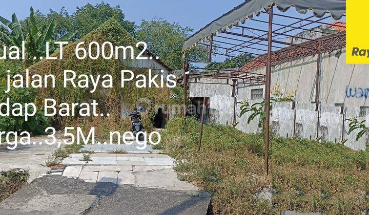 Dijual Tanah Strategis di Nol Jalan Raya Pakis Surabaya 1