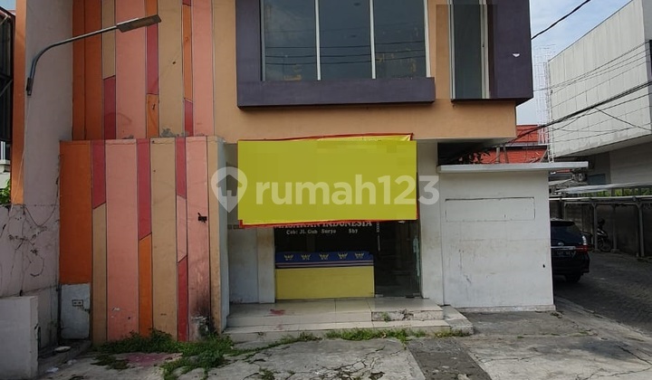 For Rent 3-story shop house on Hr Muhammad Main Road Surabaya 1