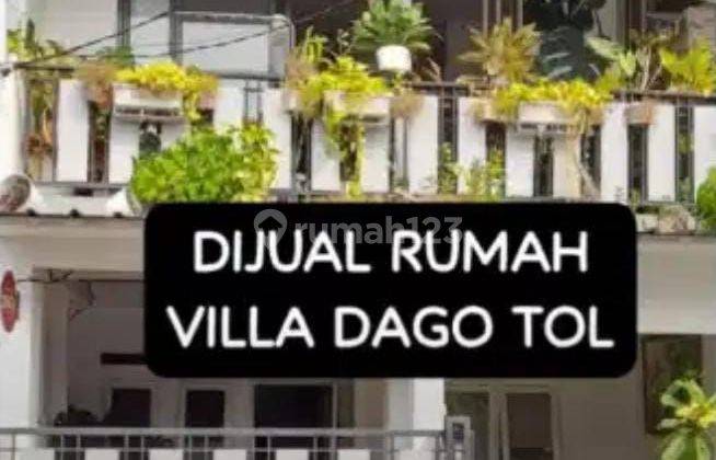 Di Jual Rumah Villa Dago Toll Serua Ciputat Tangerang Selatan 1