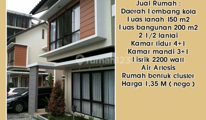 Jual Cepat Rumah Minimalis di Lembang Bandung 1