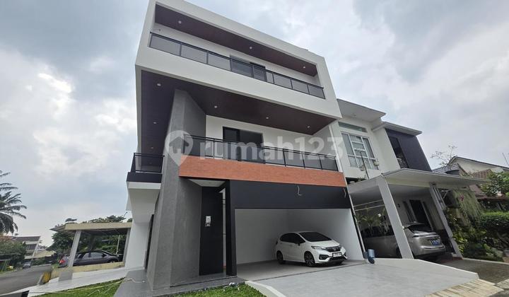 DIJUAL RUMAH MEWAH ADA LIFT 3 LANTAI FLAMBOYAN ALAM SUTERA 2