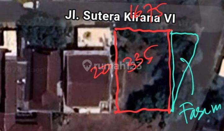 Dijual Kavling Sutera Kirana Alam Sutera 2