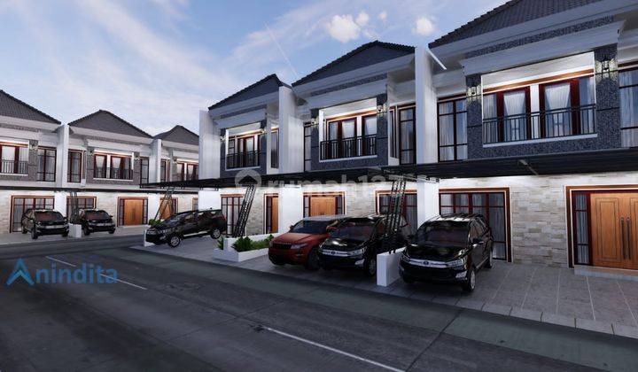 Rumah 2 Lantai Cluster DP 40 juta-an Free Biaya Kanopi Dekat Tol  4