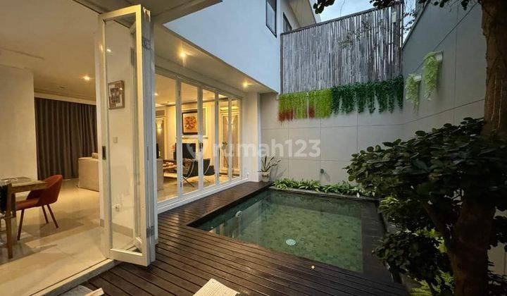 Dijual Villa Minimalis Furnished di Seminyak Badung Lb 1,60 Are 1