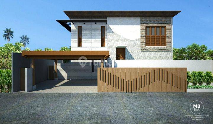 Dijual Villa Modern Progres di Denpasar Dekat Kerobokan SHM 1