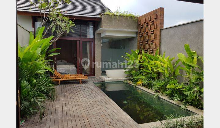 Dijual Villa Modern Minimalis View Sawah Progress di Canggu 2