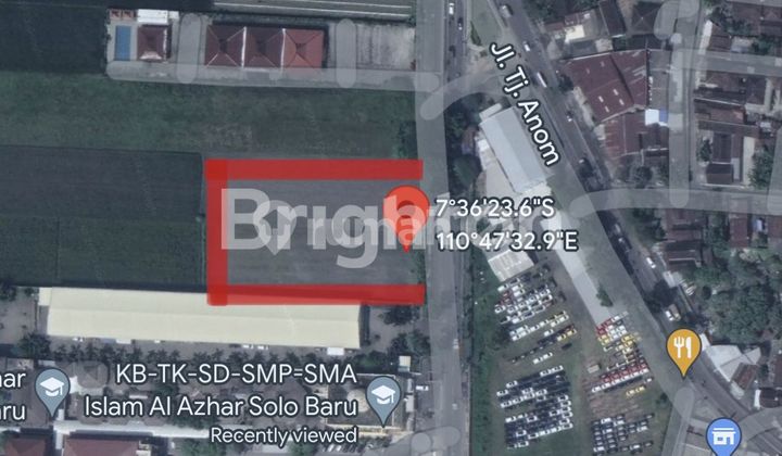 TANAH KAVLING AREA ELITE!!! SOLOBARU DEKAT KE DENGAN MANA MANA! BARANG LANGKA TANAH KAVLING AREA ELITE!!! SOLOBARU DEKAT KE DENGAN MANA MANA! BARANG LANGKA