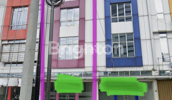 RUKO SIAP PAKAI!! LOKASI BAGUS STRATEGIS!! BANGUNAN KOKOH DAN BAGUS!!! ROW JALAN 5 MOBIL 1