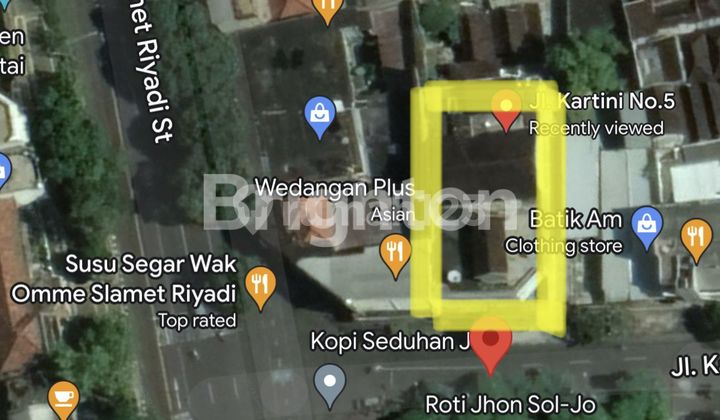 RUKO SIAP PAKAI!!! LOKASI PREMIUM KOTA SOLO! ROW JALAN 4 MOBIL PAPASAN! HANYA 5M RAYA SLAMET RIYADI!!!!! BARANG LANGKA!!!! ISTIMEWA, TIDAK BANJIR 2