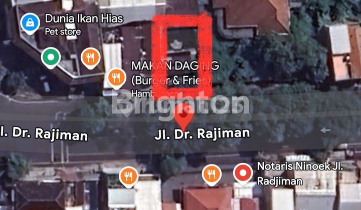 RUMAH HITUNG TANAH DI JALAN RADJIMAN SOLO!! LOKASI STRATEGIS DAN TENGAH KOTA!!! LEBAR DEPAN 10 METER 2