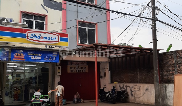 Jalan Raya Bogor Cilodong Depok, Shop House 3.5 Floors, 9x4 meters, Strategic Location, For Sale, Land Area 80m² 1