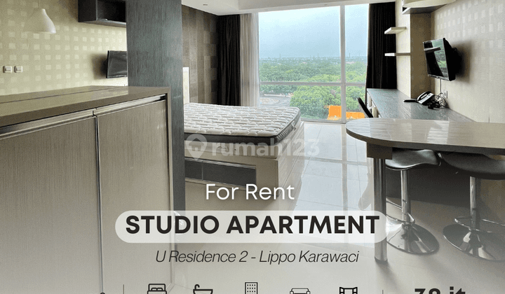 Apartemen Studio U Residence 2 Full Furnished 1