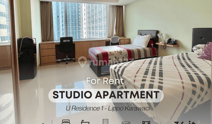 Apartemen Studio U Residence 1 Full Furnished 1