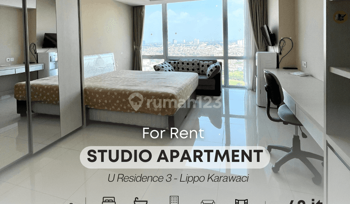 Apartemen Studio U Residence 3 Full Furnished 1