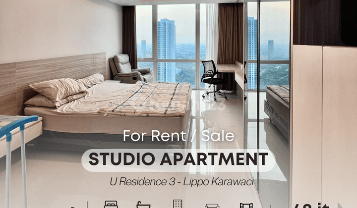 Apartemen Studio U Residence 3 Full Furnished 1