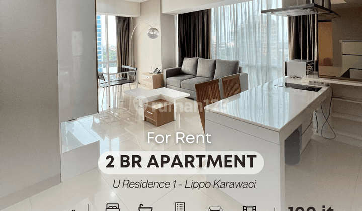 Apartemen 2 BR U Residence 1 Full Furnished 1