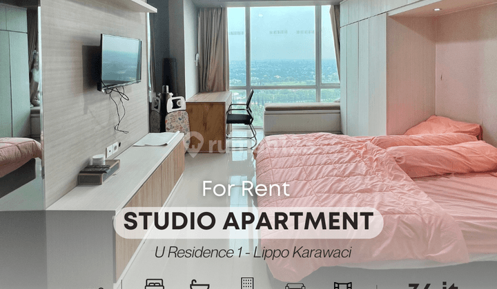 Apartemen Studio U Residence 1 Full Furnished 1