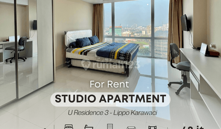 Apartemen Studio U Residence 3 Full Furnished 1