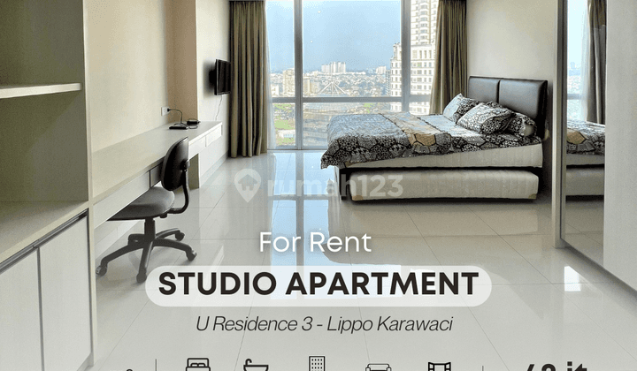 Apartemen Studio U Residence 3 Full Furnished 1