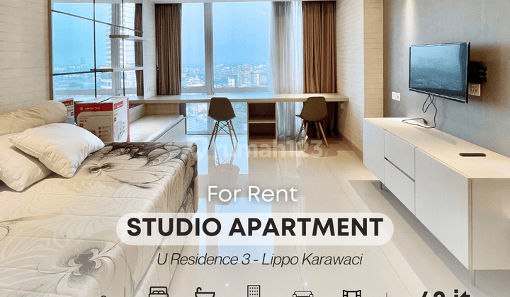 Apartment Studio U Residence 3 Full Furnished 1