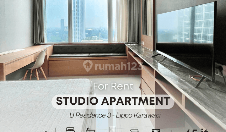 Apartemen Studio U Residence 3 Full Furnished 1