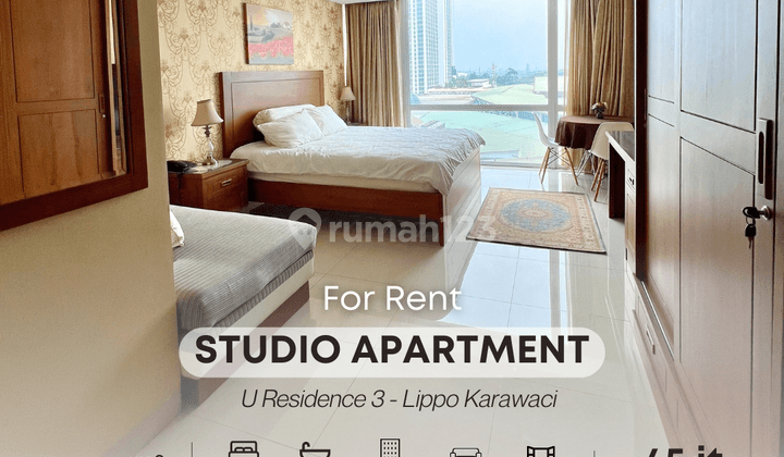 Apartemen Studio U Residence 3 Full Furnished 1