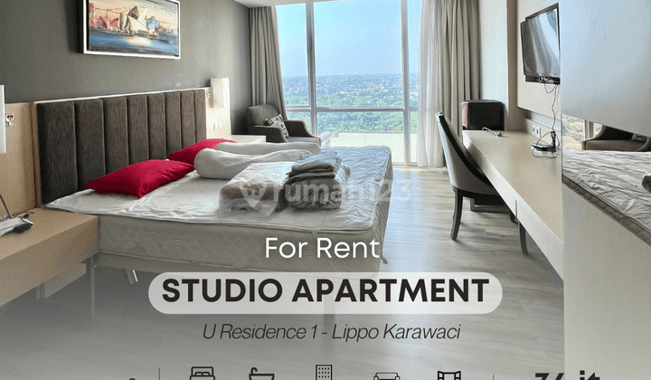 Apartemen Studio U Residence 1 Full Furnished 1