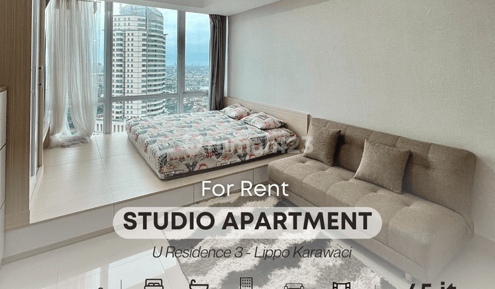 Apartemen Studio U Residence 3 Full Furnished 1