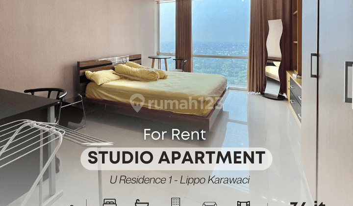 Apartemen Studio U Residence 1 Full Furnished 1