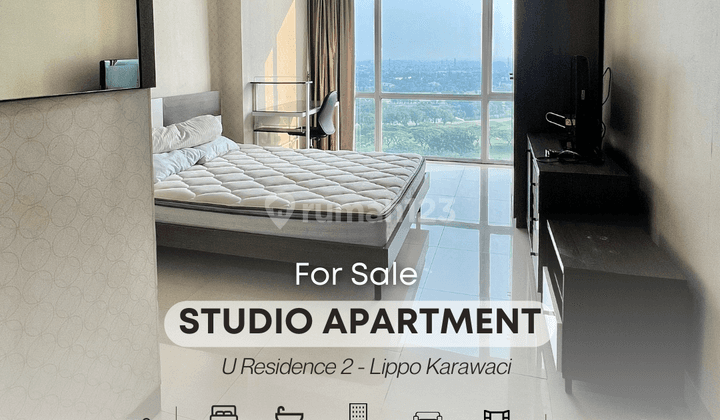 Apartemen Studio U Residence 2 Full Furnished 1