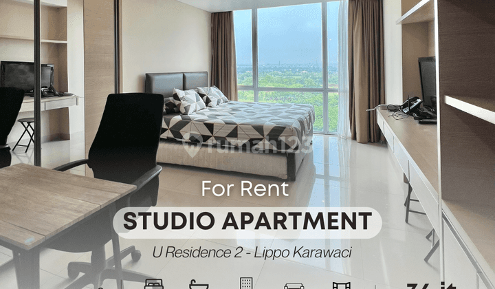 Apartemen Studio U Residence 2 Full Furnished 1