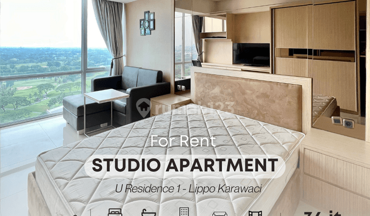 Apartemen Studio U Residence 1 Full Furnished 1