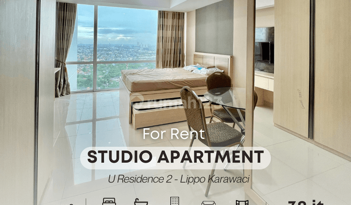 Apartemen Studio U Residence 2 Full Furnished 1