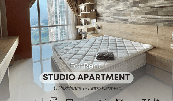 Apartemen Studio U Residence 1 Full Furnished 1