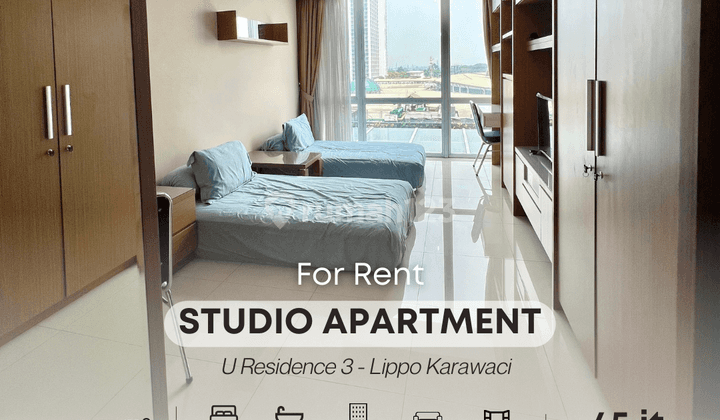 Apartemen Studio U Residence 3 Full Furnished 1