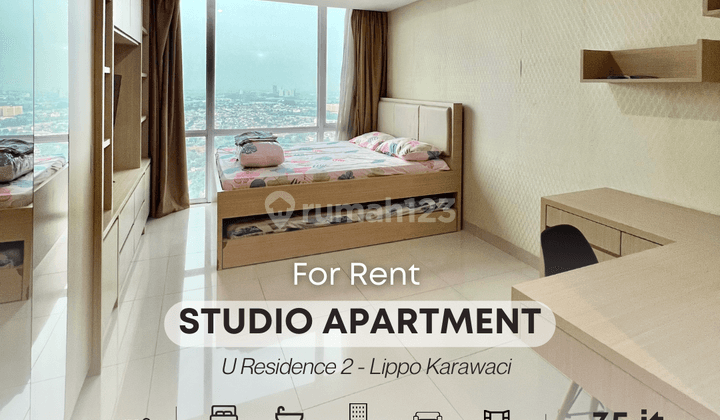 Apartemen Studio U Residence 2 Full Furnished 1