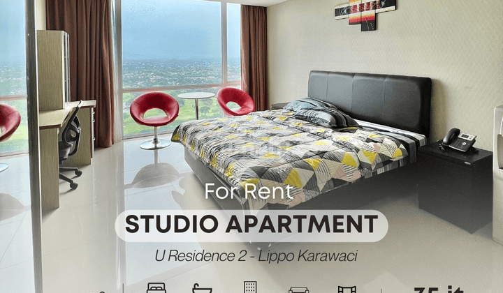 Apartemen Studio U Residence 2 Full Furnished 1