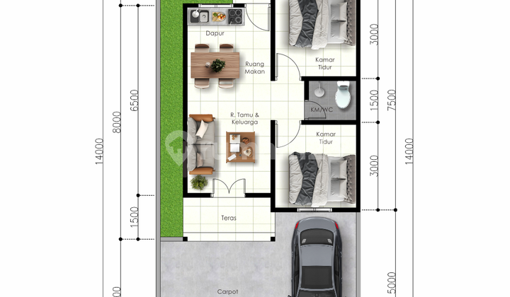 Wates Kota; Arsitektur Classic Di Jogja - Cash Bertahap 2