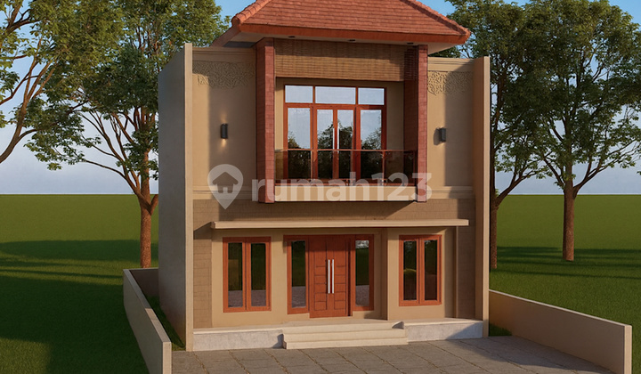 7 menit Bandara Adisutjipto, Rumah 2 Lantai Berbah Sleman Jogja 1