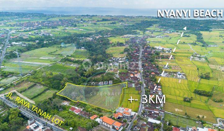 Jual Tanah Hak Milik 1 Ha di Pantai Nyanyi Beraban Tabanan Bali 1