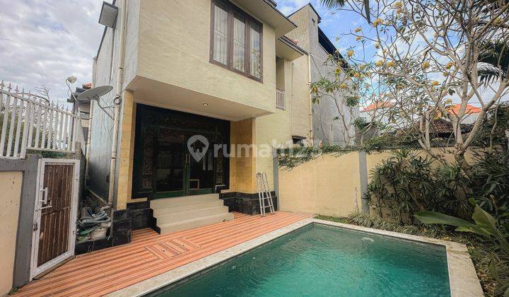 Yearly Rent 2 Bedrooms House With Pool In Canggu Area 1