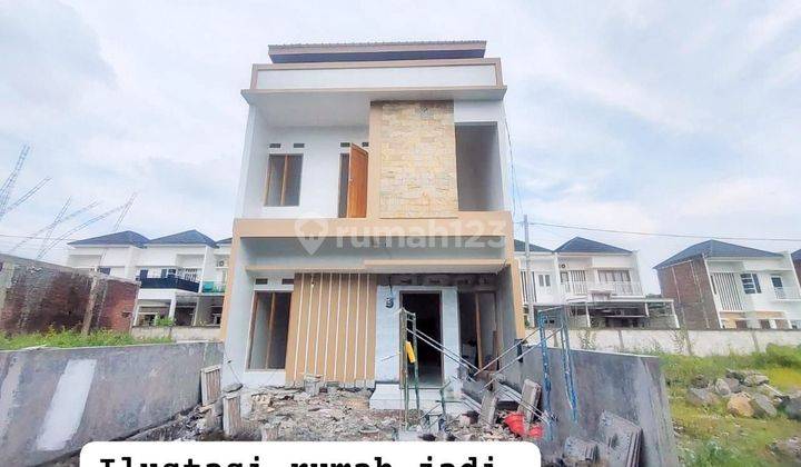 RUMAH MEWAH BARU 2 LT pesan bangun di Perum Cluster Purbayan 1