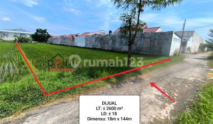 Tanah Shm Cocok Perumahan Di Area Berkembang