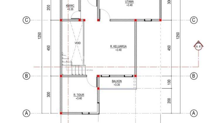 Rumah 2 Lantai Kokoh Pesan Bangun di Tengah Kota Strategis  2